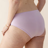 Back side of the Bamboo Women’s Underwear in Thistle