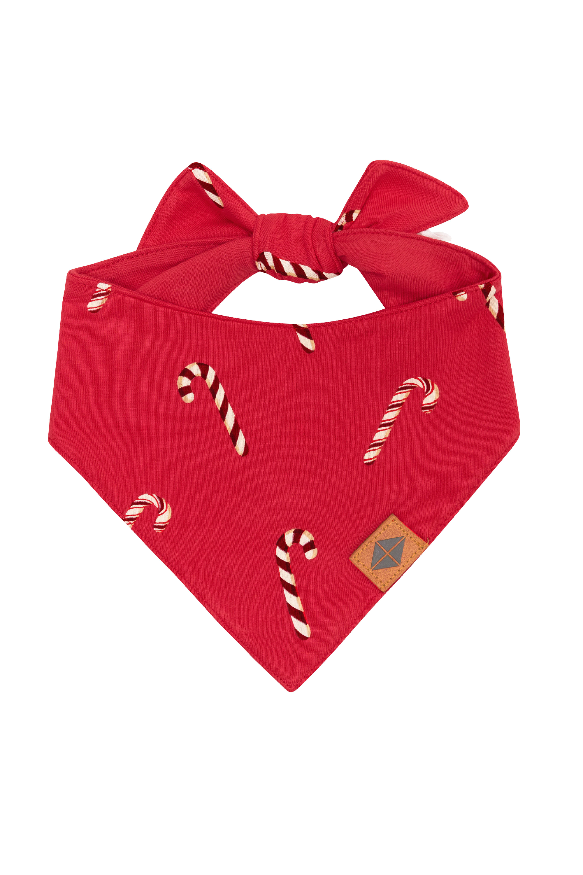 Product photo of the Dog Bandana in Candy cane