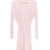Women's Lounge Robe in Blush on hanger