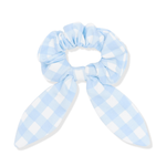 Scrunchie in Gingham Breeze on white background