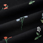 Close up of the Midnight Wildflower 2.5 print 