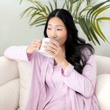 Bamboo Women's Lounge Robe in Thistle