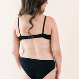 The back of the Women's Cheekini in Midnight