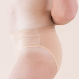 Waistband of the Women's Midi Brief in Chai