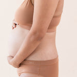 Kyte Baby's Women's Midi Brief in Latte waistband
