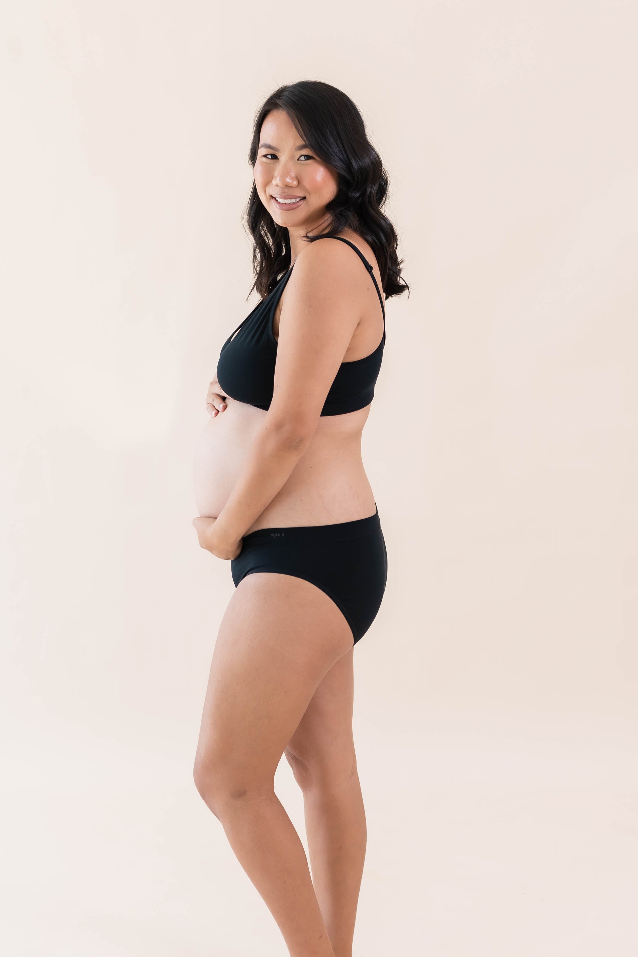 Kyte Baby's Women's Midi Brief in Midnight