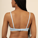 View of the back of the Women's Nursing Bra in Breeze