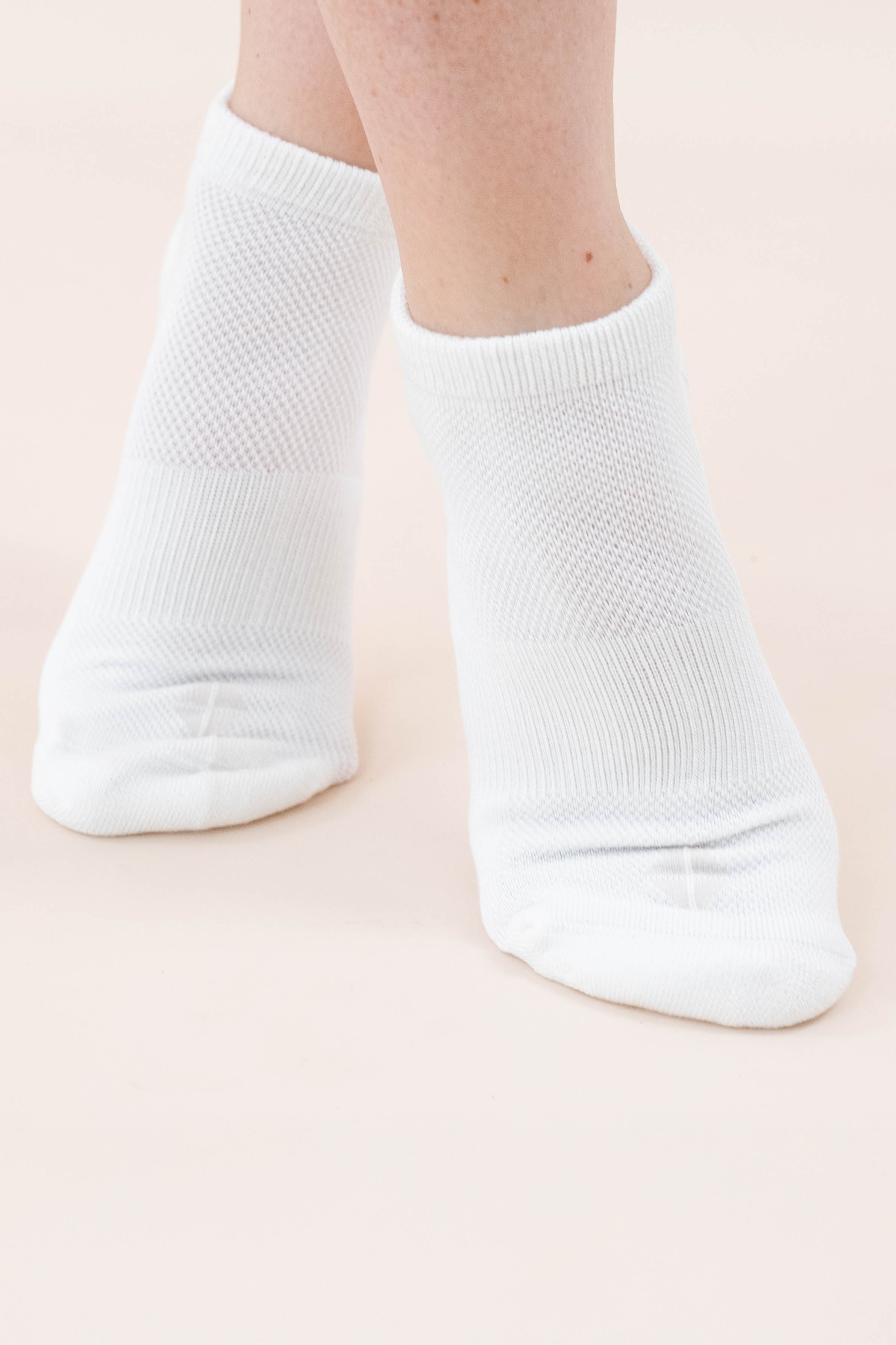 Kyte Baby's Women's Ankle Socks 3-Pack in Cloud