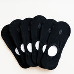 Kyte Baby's Women's No Show Socks 3-Pack in Midnight