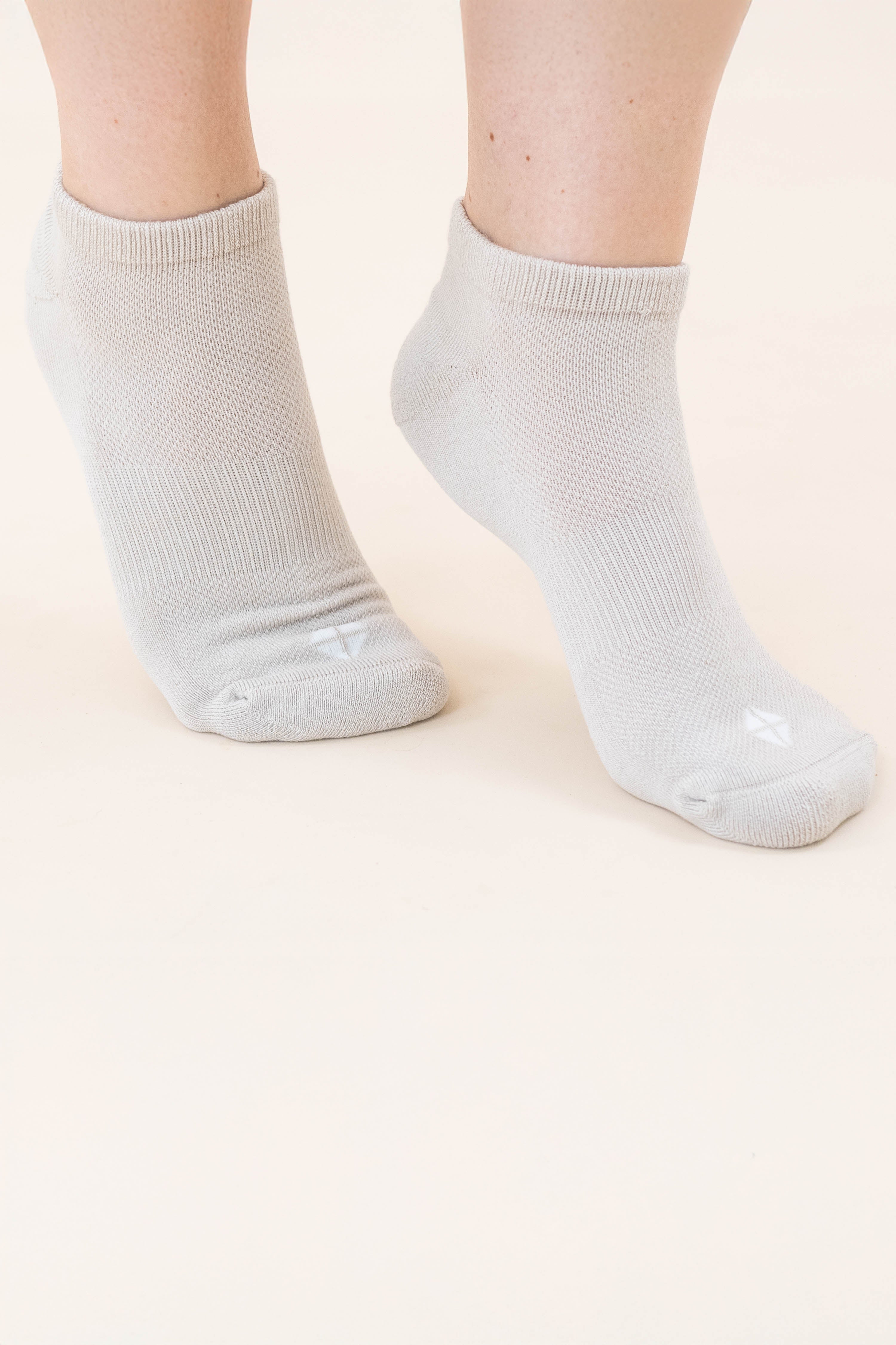 Kyte Baby's Women's Ankle Socks 3-Pack in Neutral