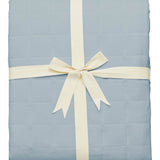 Kyte Baby's Adult Quilted Blanket in Fog 2.5