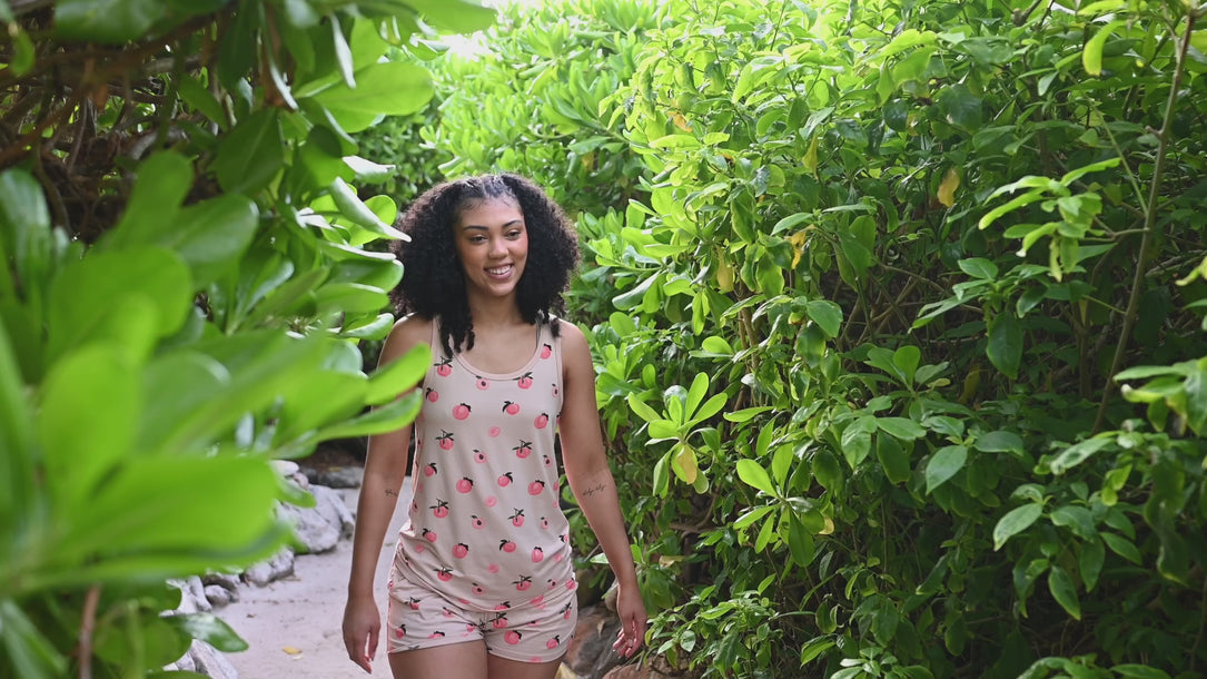 Video of women modeling kyte living vacation edit collection